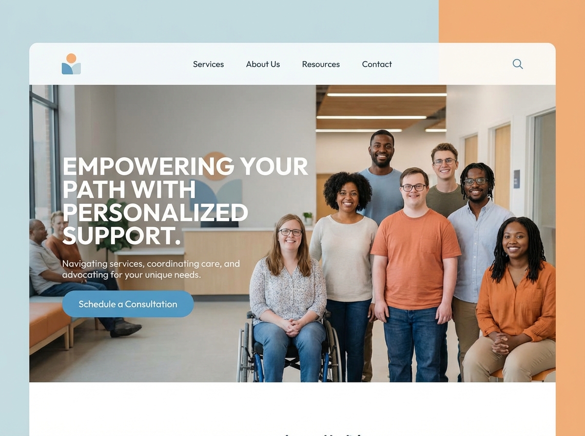 Build a Compassionate Online Presence as a Disability Services Coordinator website preview