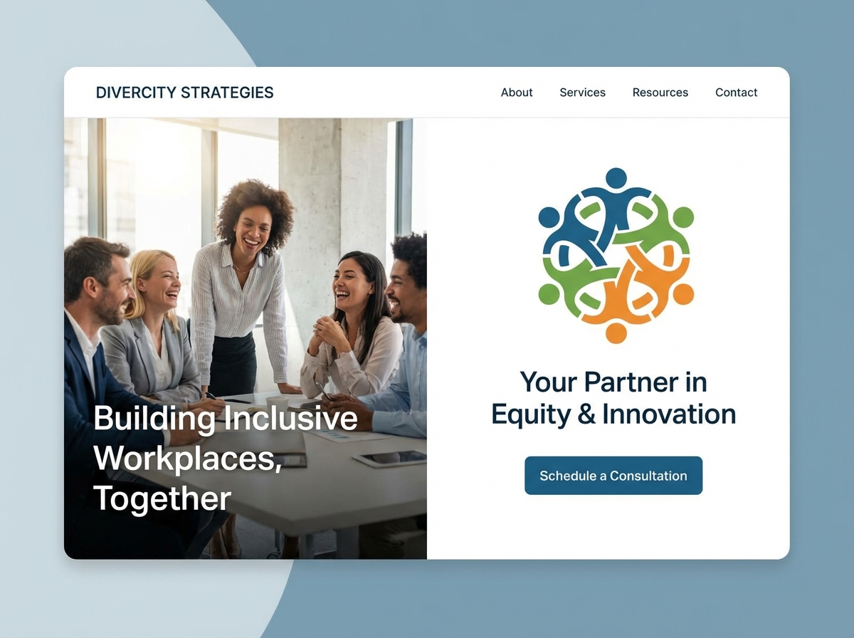 Build a Professional Diversity Manager Website website preview