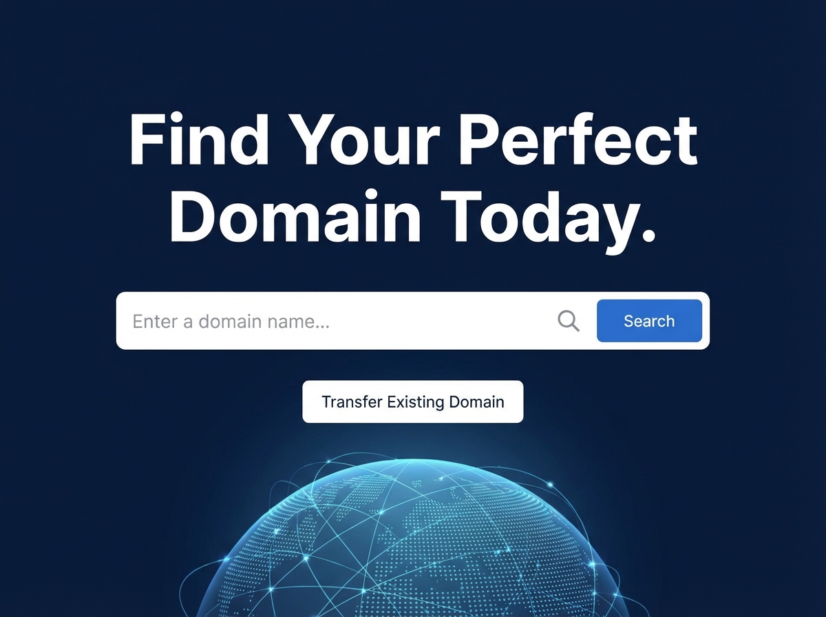 Build Your Online Presence with a Custom Domain website preview