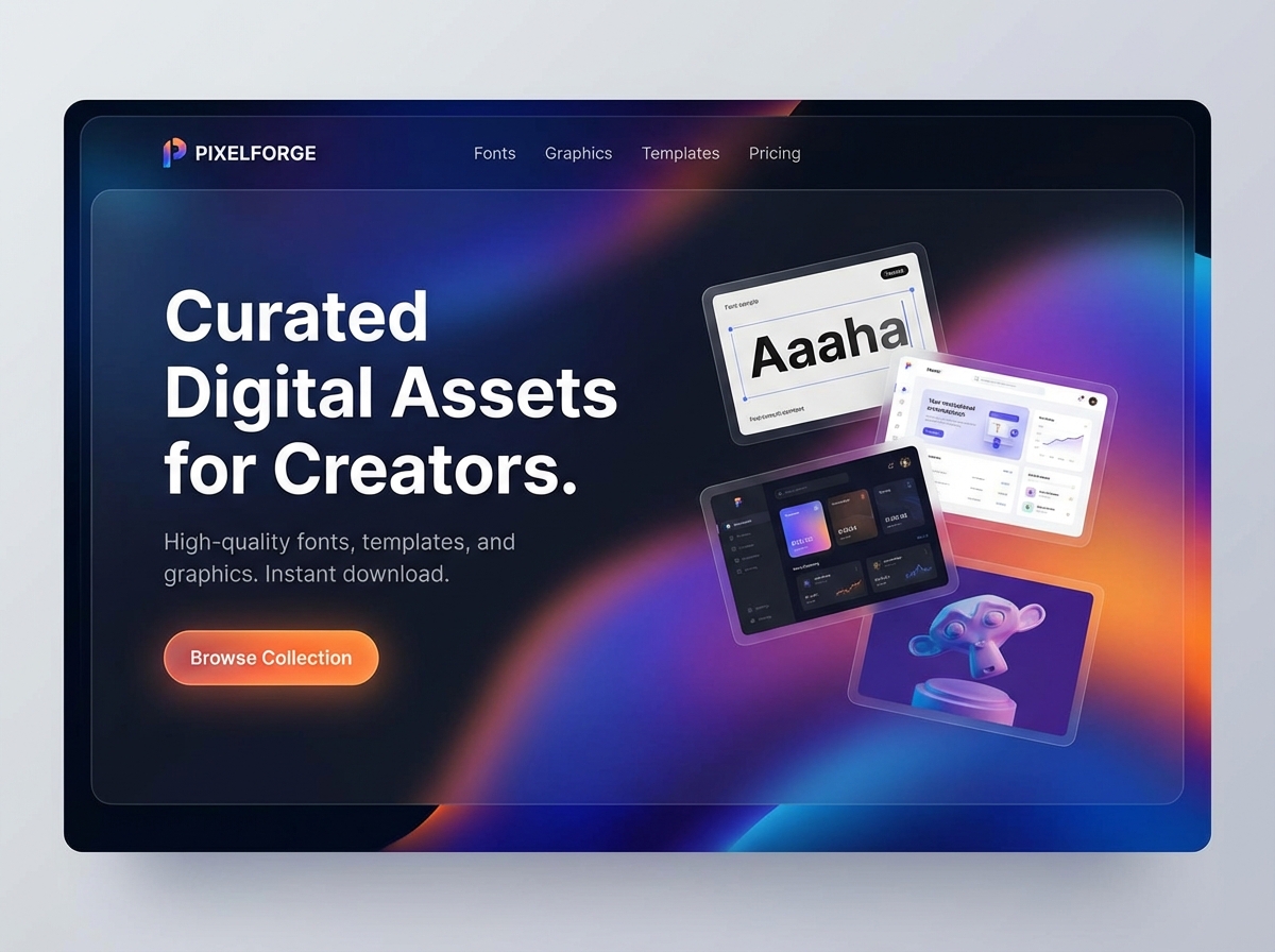 Launch & Sell Your Digital Products Easily website preview