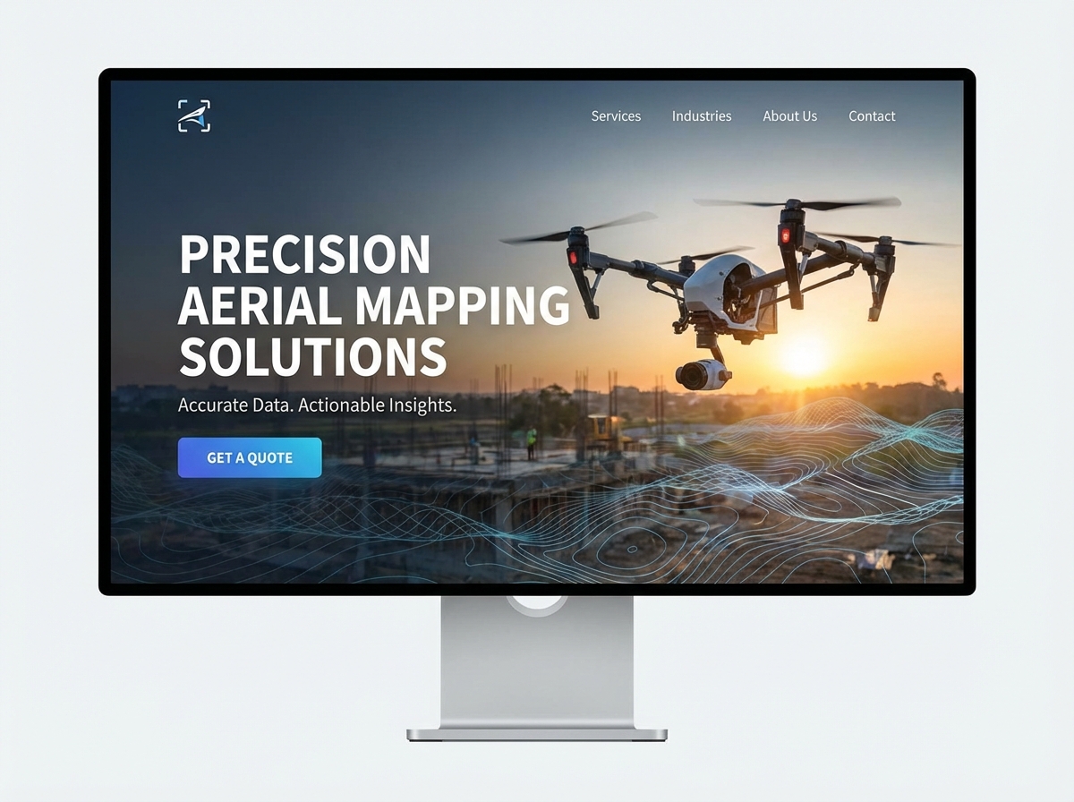 Build a High-Performance Website for Your Drone Mapping Services website preview