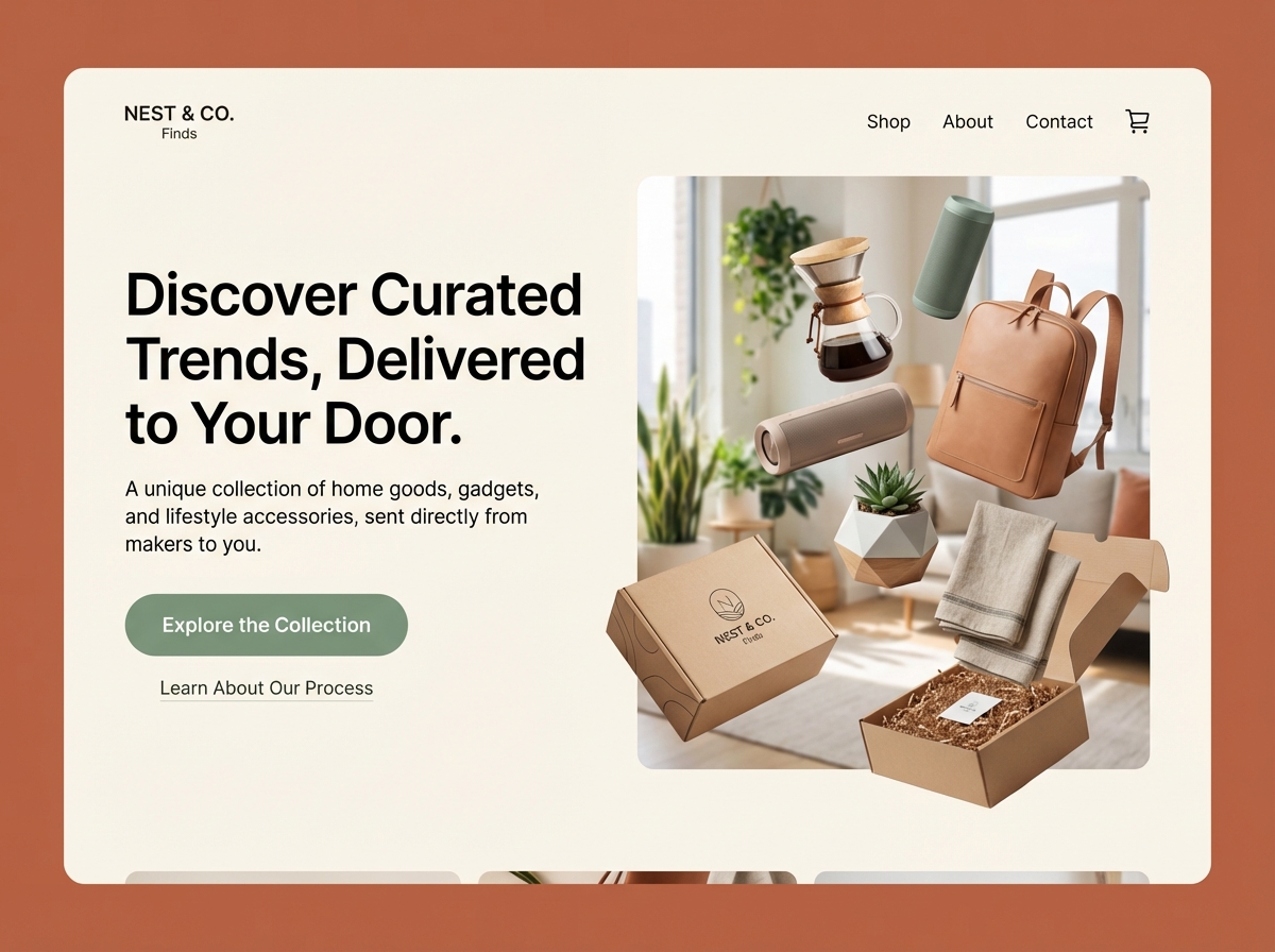 Launch Your Profitable Dropshipping Small Business website preview