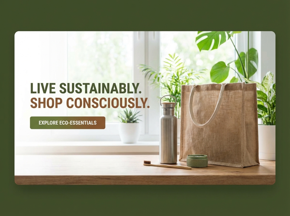 Build Your Sustainable Brand with an Eco-Friendly Product Website website preview
