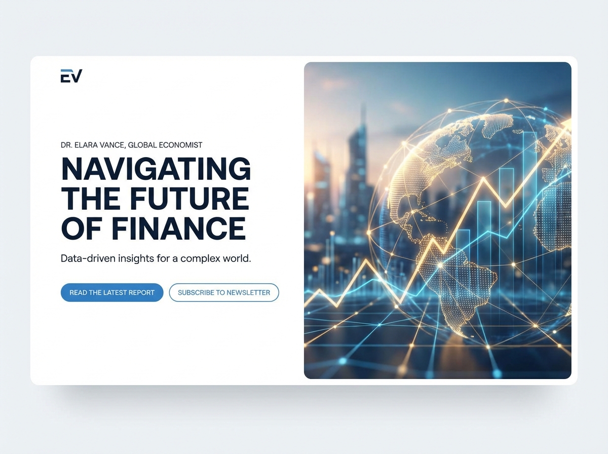 Build Your Professional Economist Website Today website preview