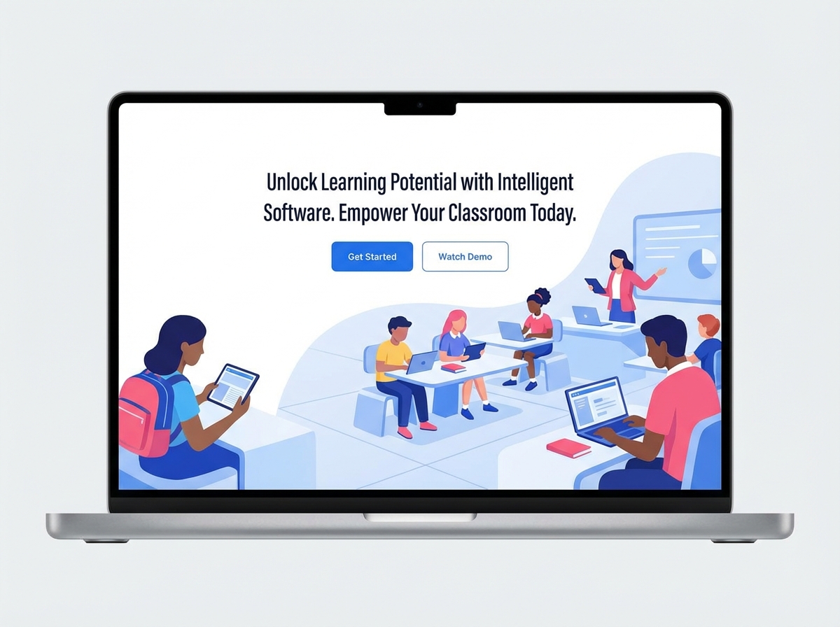 Build Powerful Education Software with Grigora website preview