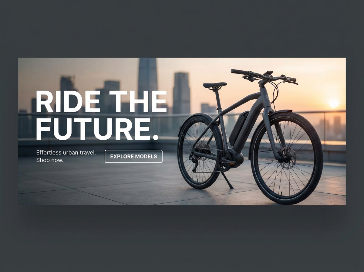 Build Your High-Performance Electric Bike Website website preview