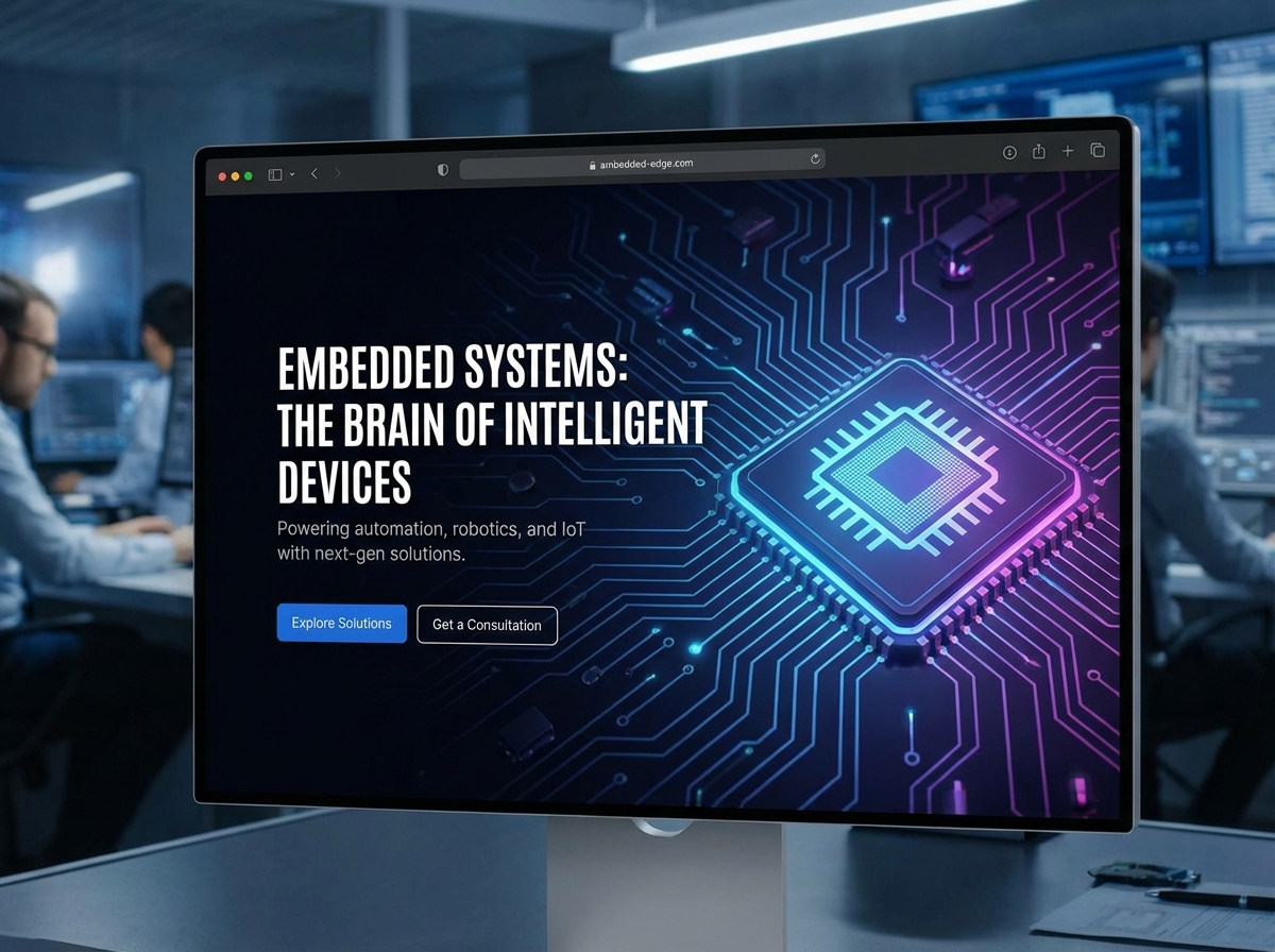 Build Powerful Websites for Your Next Embedded Systems Project website preview