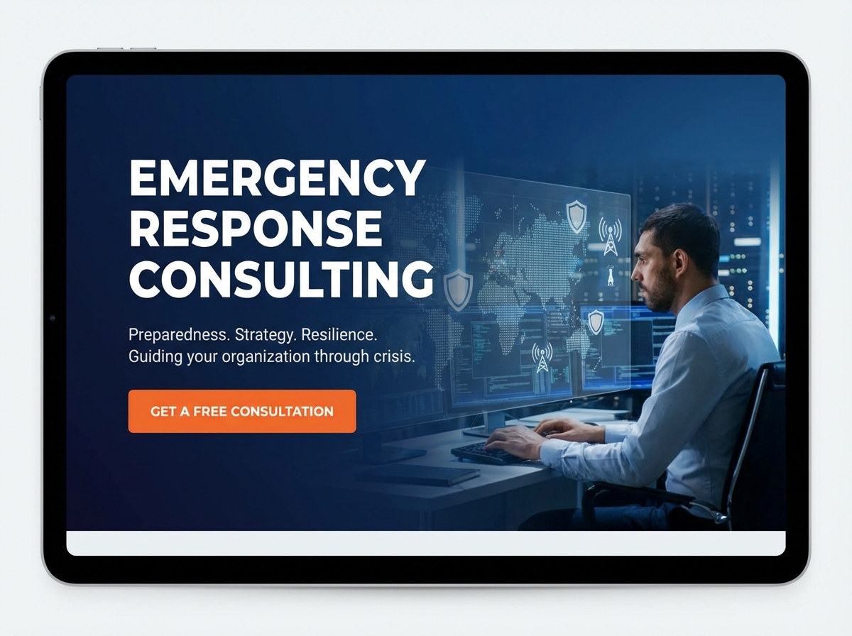 Build a High-Impact Website for Your Emergency Response Consultancy website preview