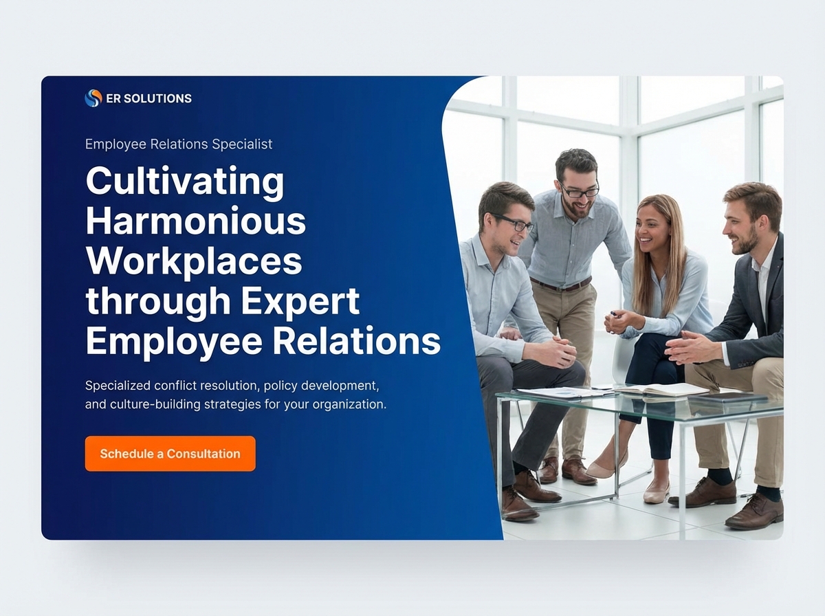 Build Your Authority as an <gradient>Employee Relations Specialist</gradient> website preview