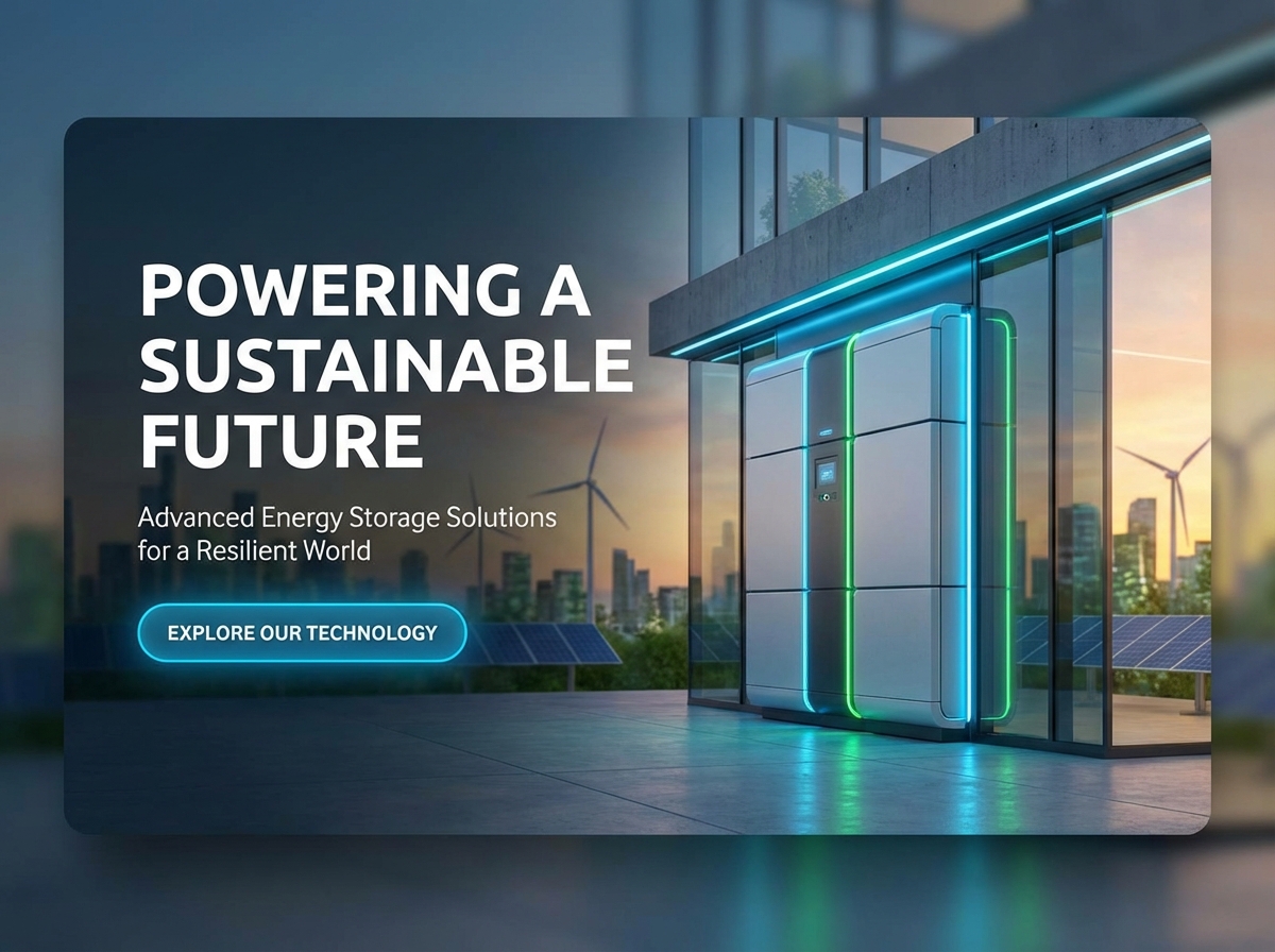 Build a Powerful Online Presence for Your Energy Storage Business website preview