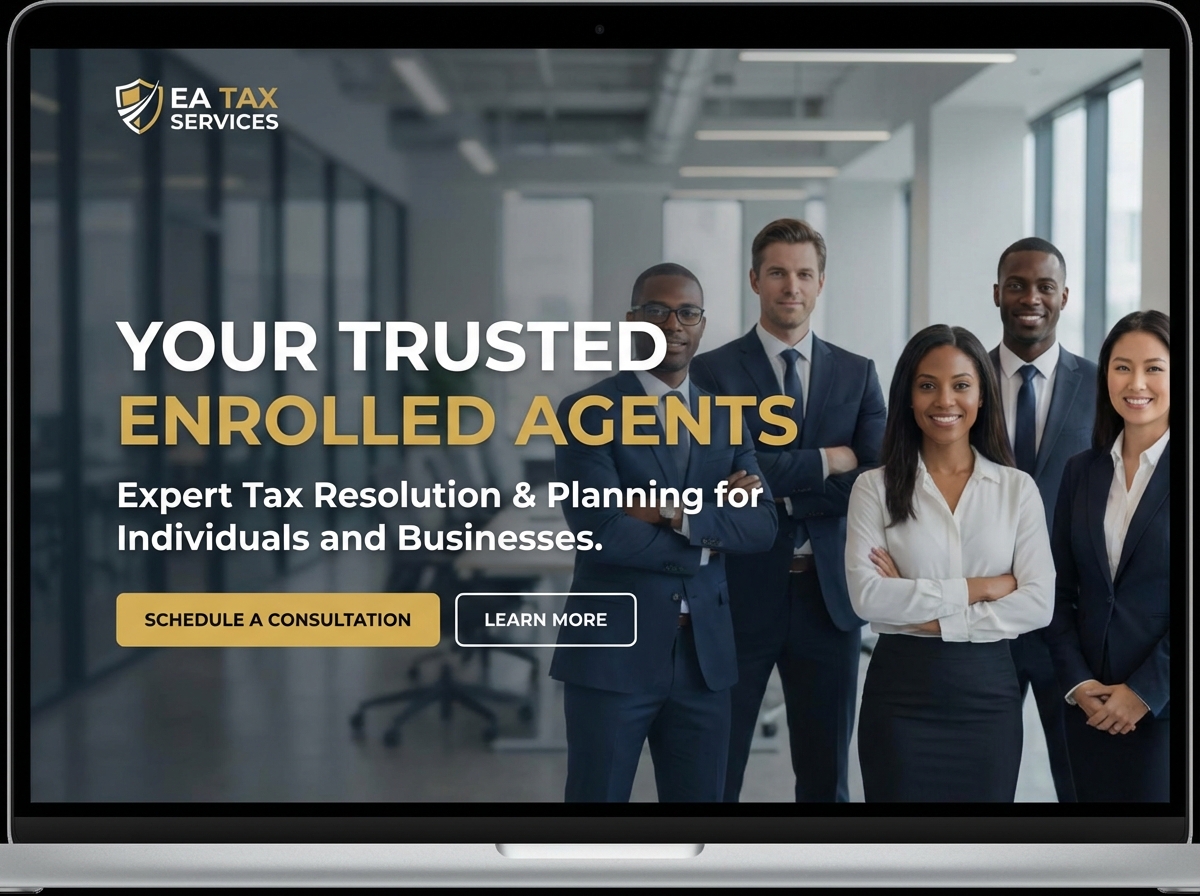 Build Your Professional Enrolled Agent Website Today website preview
