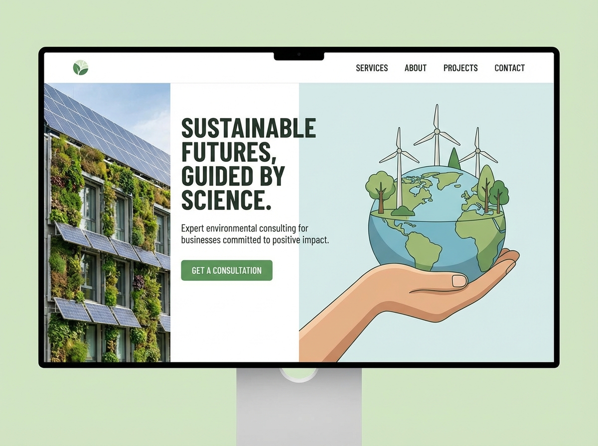 Build Your Expert Environmental Consultant Website website preview