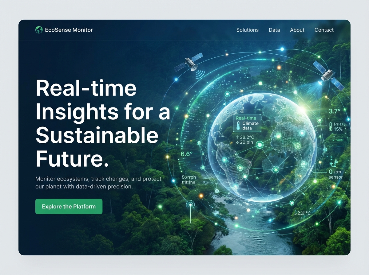 Build Your Advanced Environmental Monitoring Website website preview
