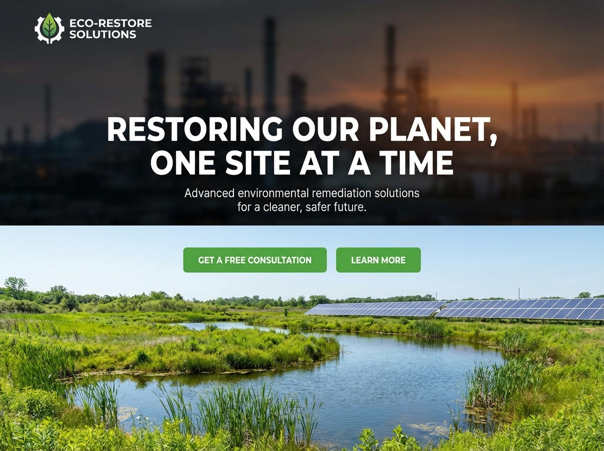 Build Your Expert Environmental Remediation Website website preview