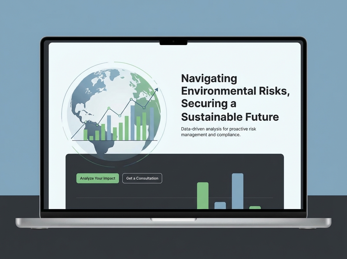 Build Your Professional Environmental Risk Analyst Portfolio website preview