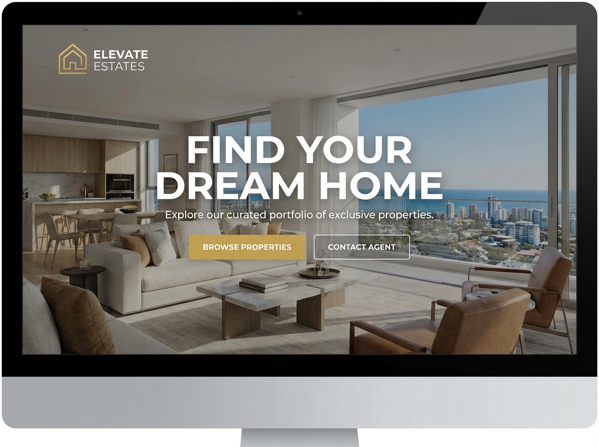 Build a High-Converting Website for Your Estate Agent Business website preview