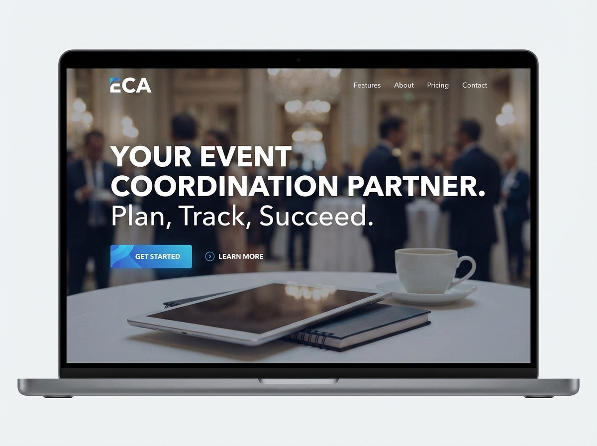 Launch Your Event Coordinator Assistant Website with Ease website preview