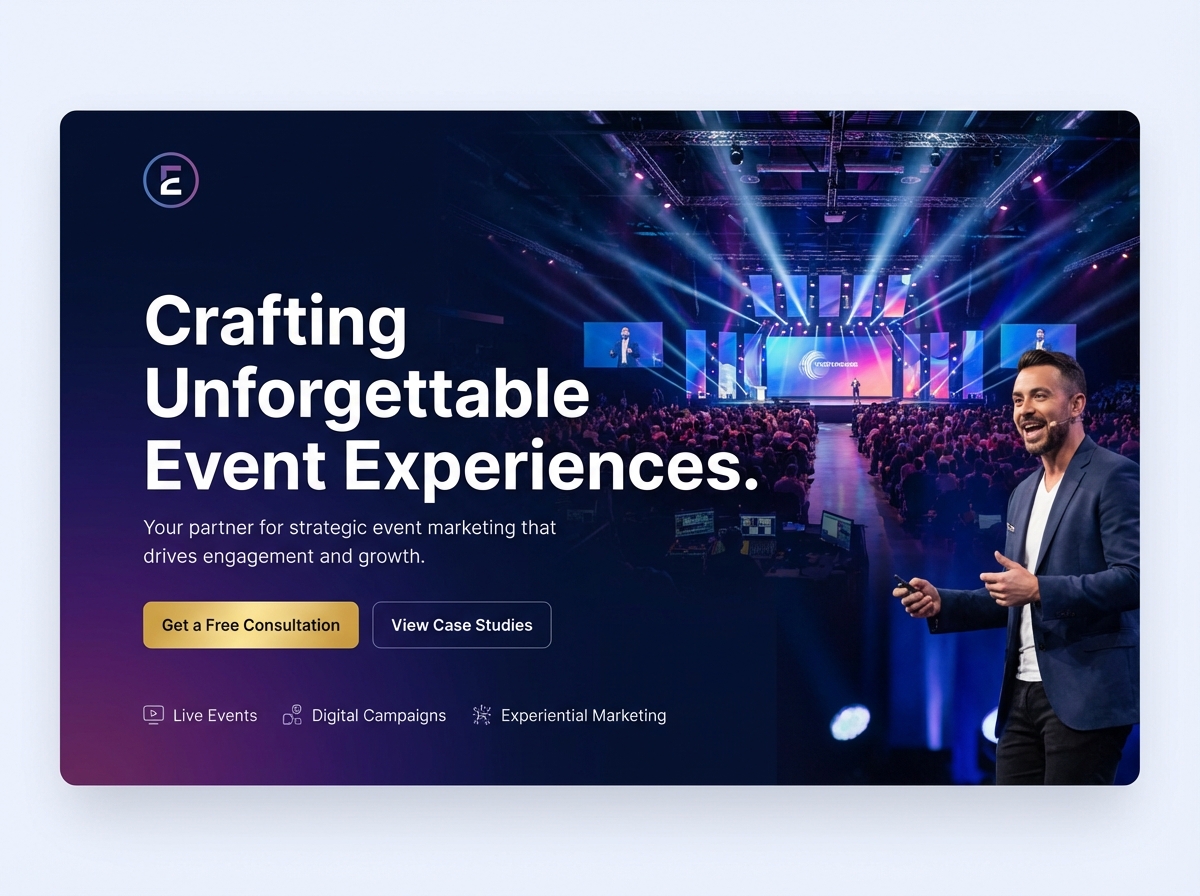 Build a Stunning Portfolio that Wins More Events website preview