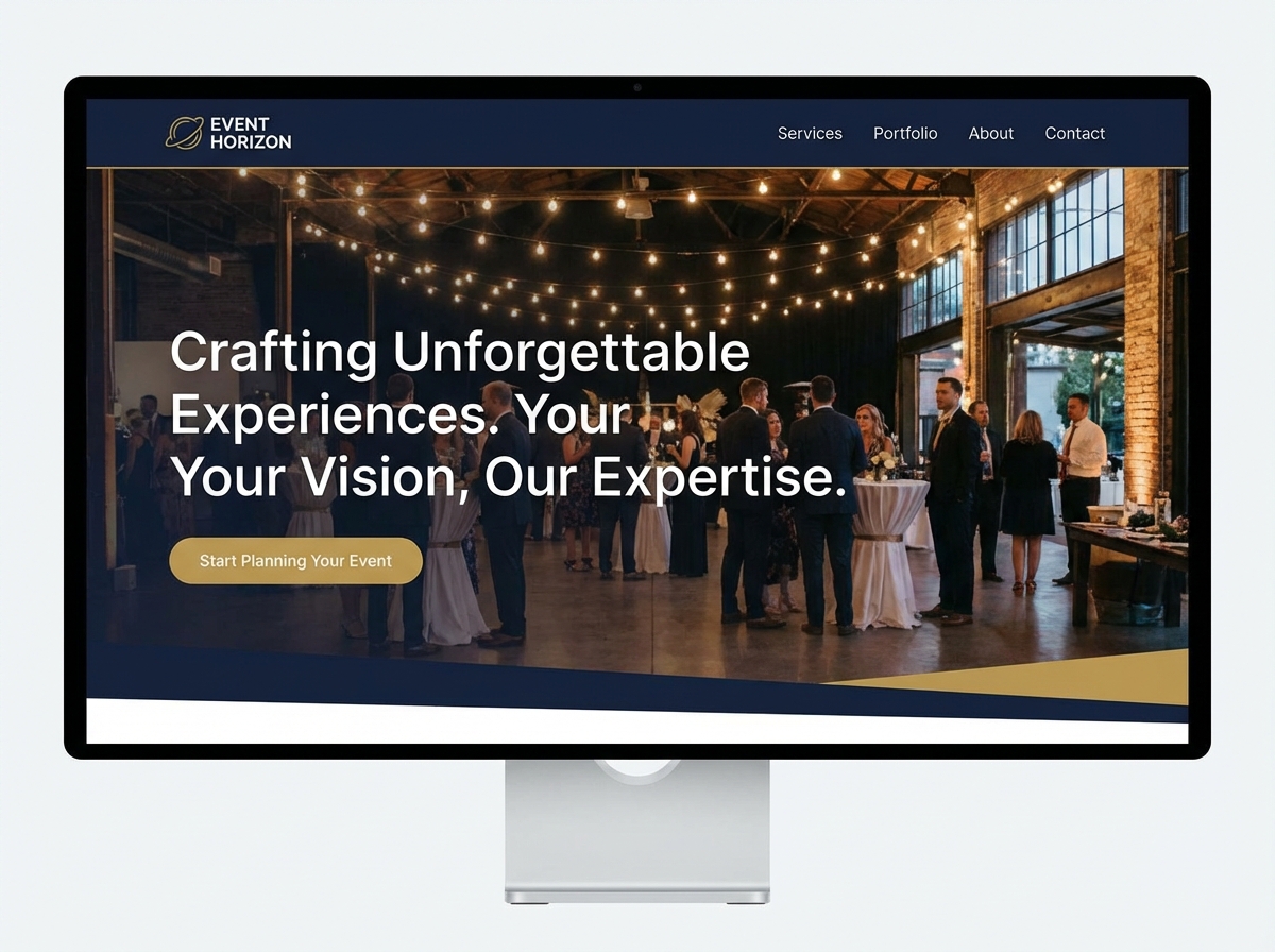Build Your Dream Event Planning Website website preview