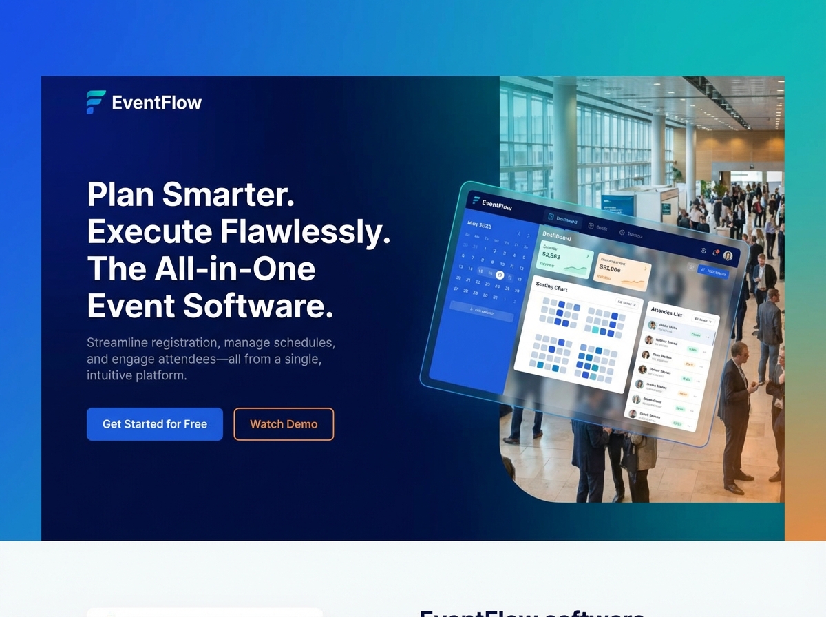 Build Dynamic Event Websites with Cutting-Edge Event Planning Software website preview
