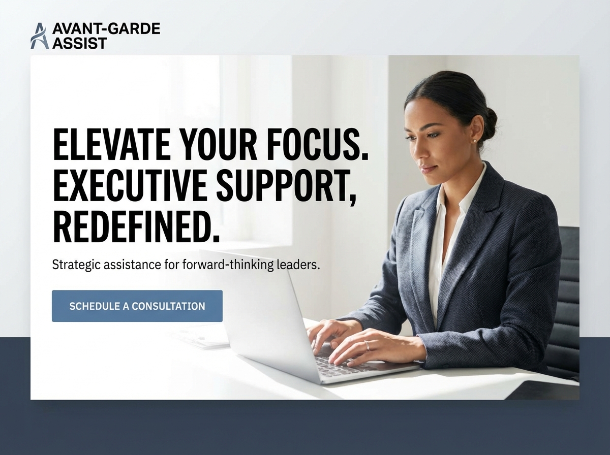 Build a Professional Executive Assistant Portfolio Today website preview
