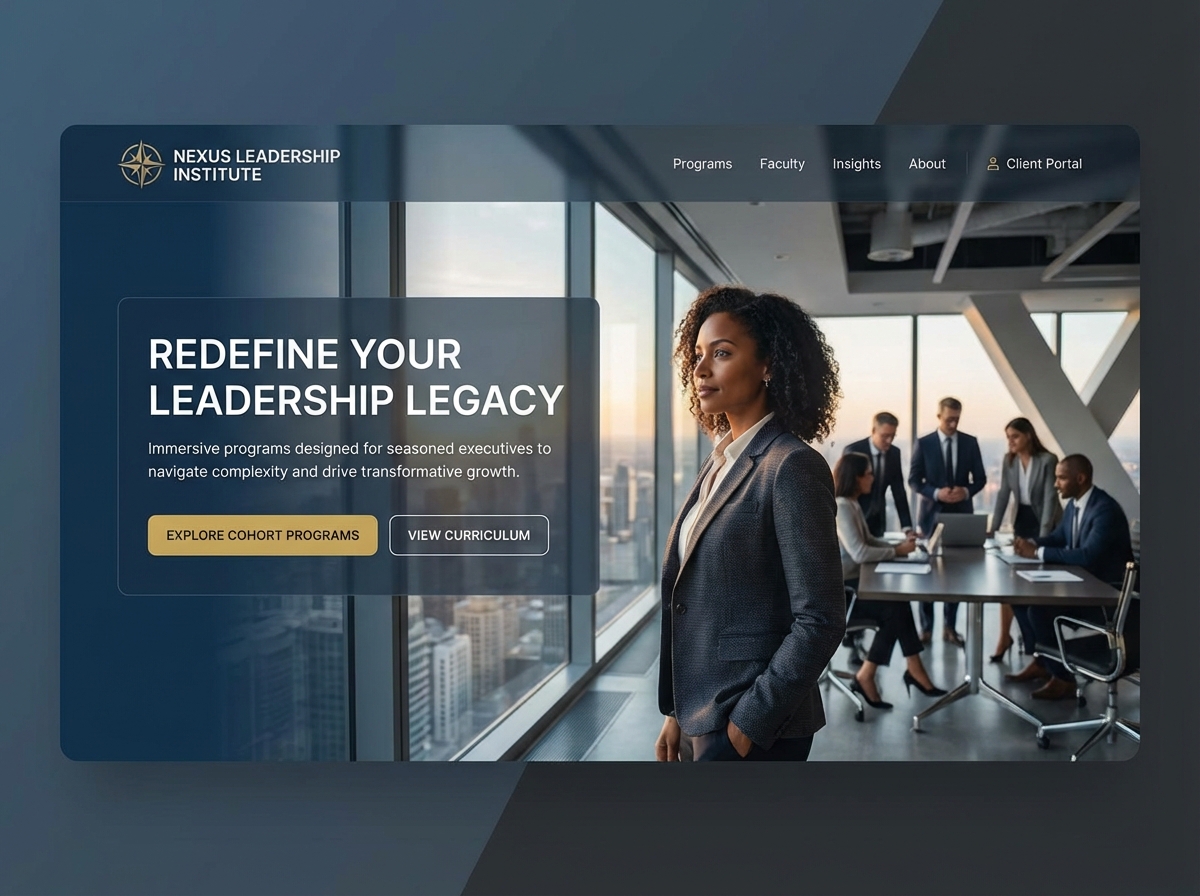 Elevate Your Influence with Grigora's Premier AI-Powered Executive Leadership Training Websites website preview