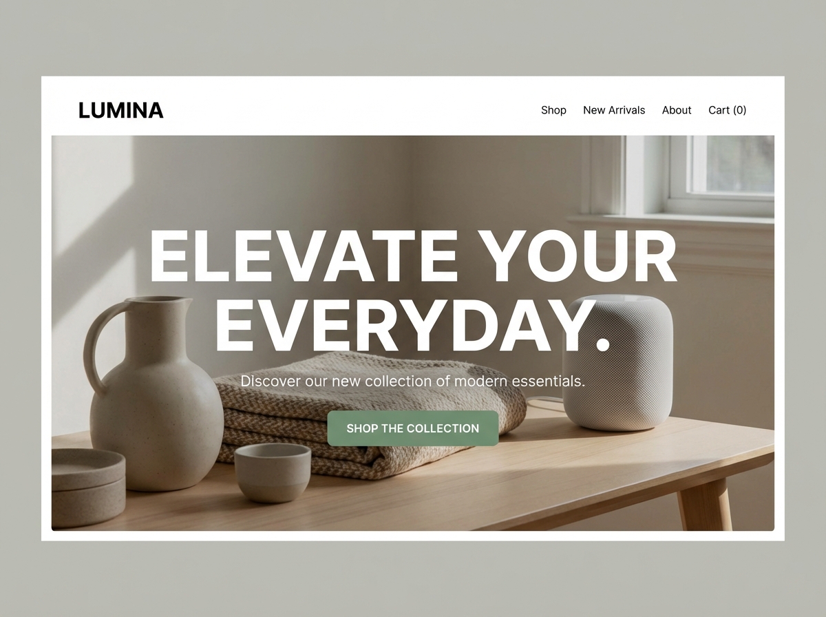 Build Your Ultimate E-commerce Website Today website preview