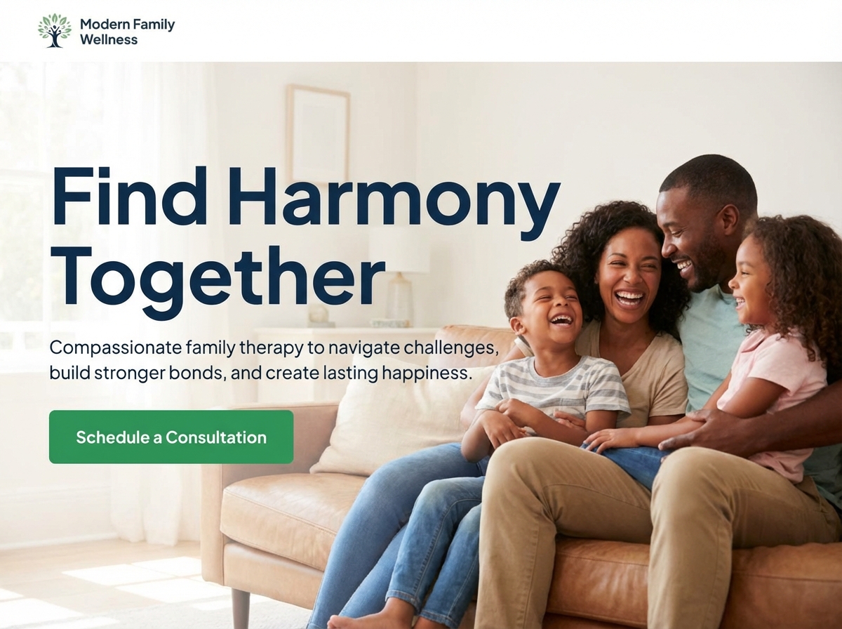 Build Your Professional Family Therapist Website website preview