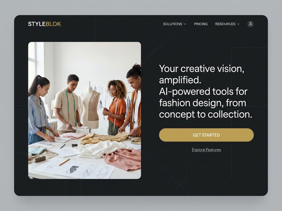 Build Your Professional Fashion Designer Assistant Portfolio Today website preview