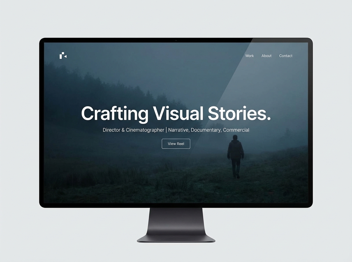 Build Your Dynamic Film Portfolio Online website preview