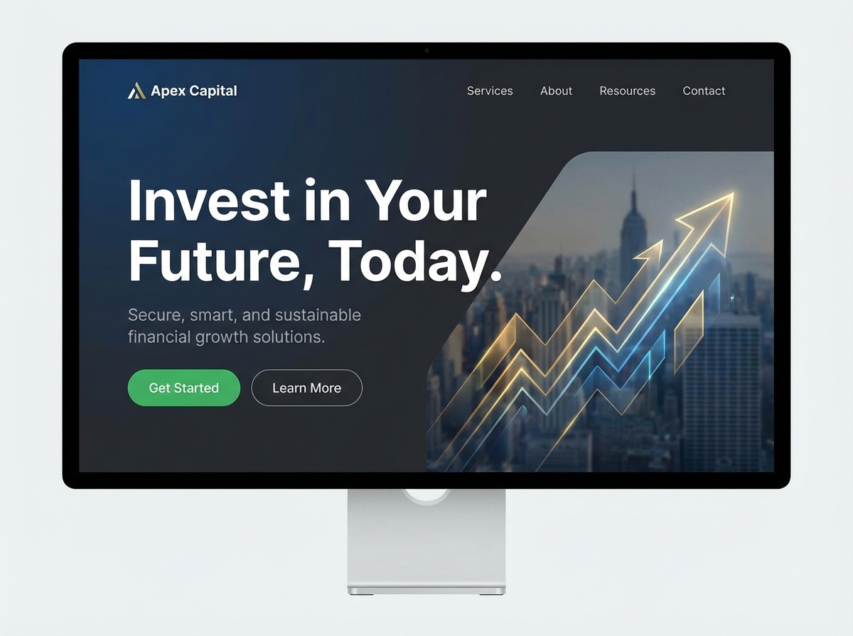 Build a High-Performance, Secure Website for Your Finance Investment Business website preview