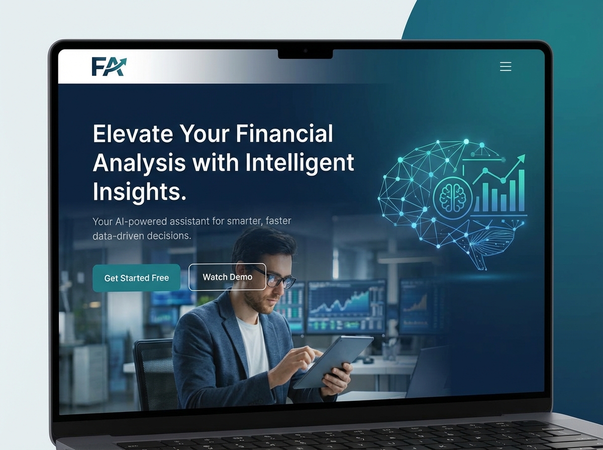 Build Your Professional <span>Financial Analyst Assistant</span> Website website preview