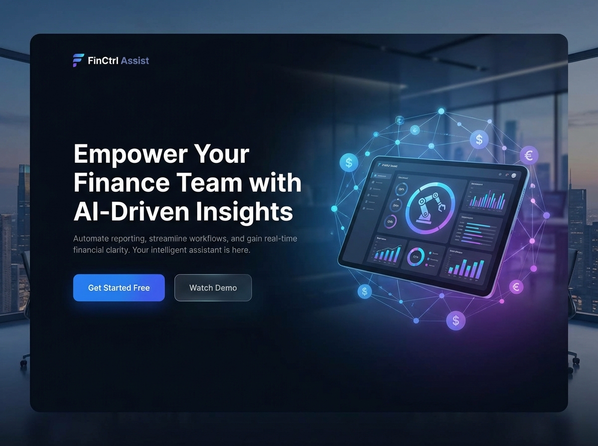 Build a Professional Online Presence for Your Financial Controller Assistant Business website preview