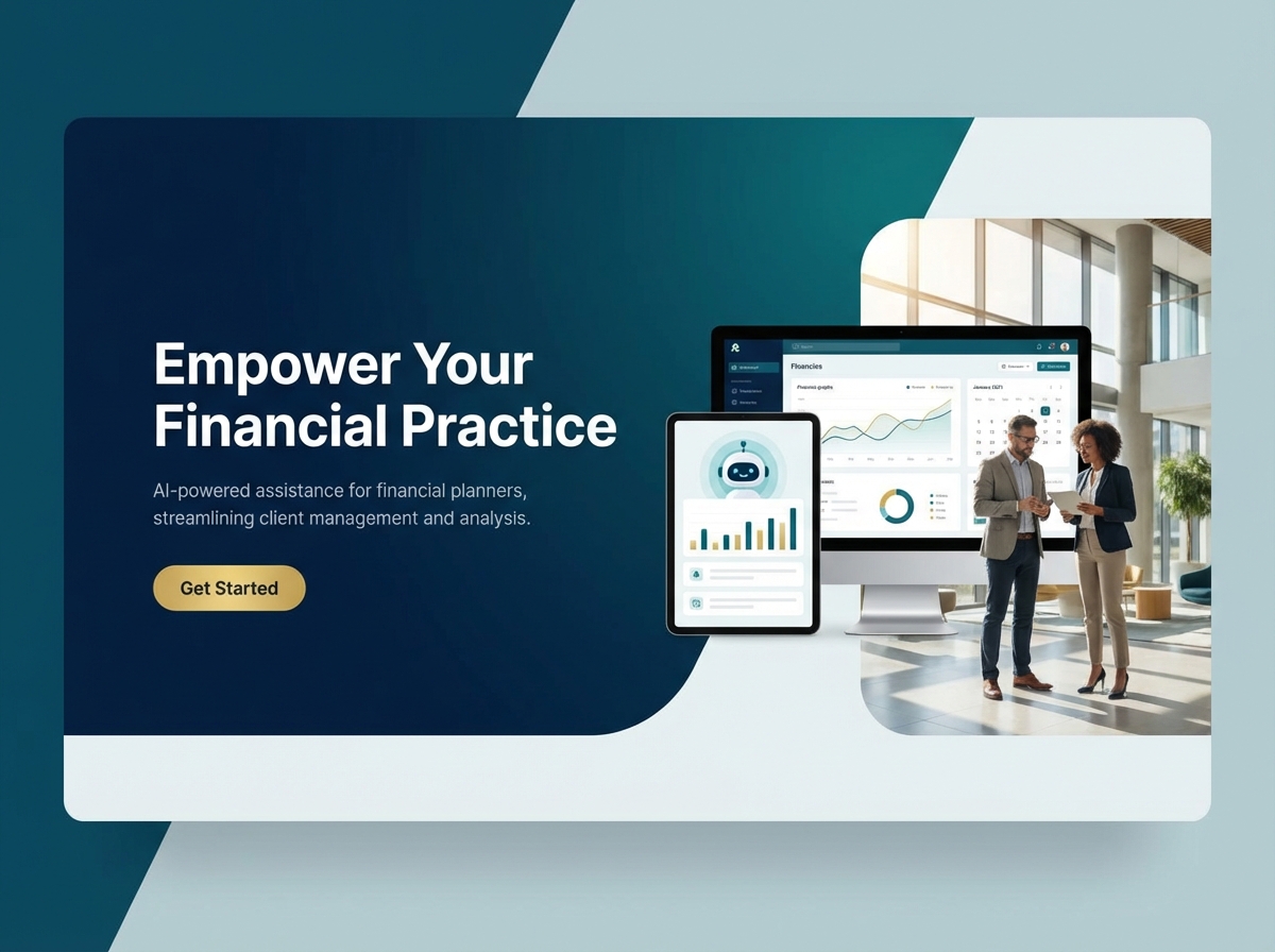 Build a Professional Website for Your Financial Planner Assistant Business website preview