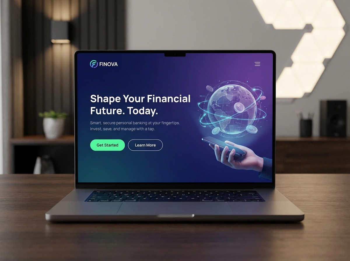Build Cutting-Edge Financial Platforms with Ease website preview