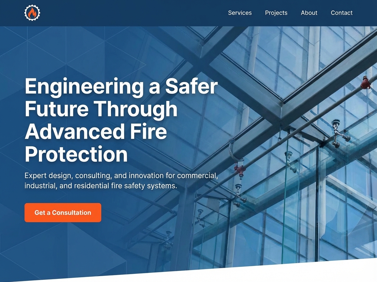 Build a Professional Website for Your Fire Protection Engineering Firm website preview