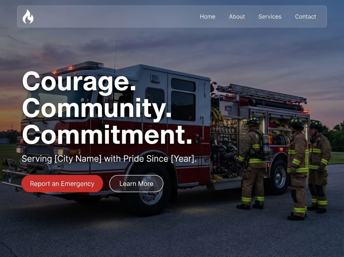 Build a Powerful Online Presence for Your Fire Department website preview