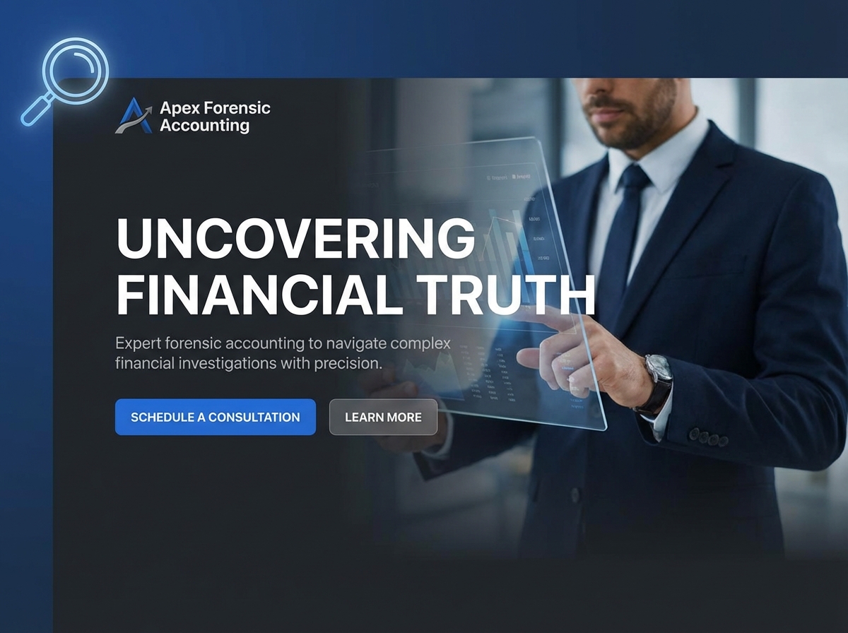 Build a Professional Online Presence as a Forensic Accountant website preview