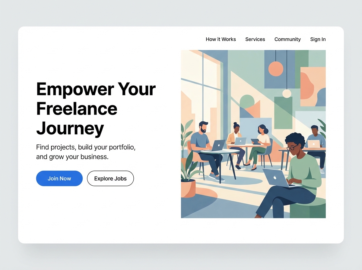 Build a Stunning Portfolio & Attract More Clients with Grigora website preview