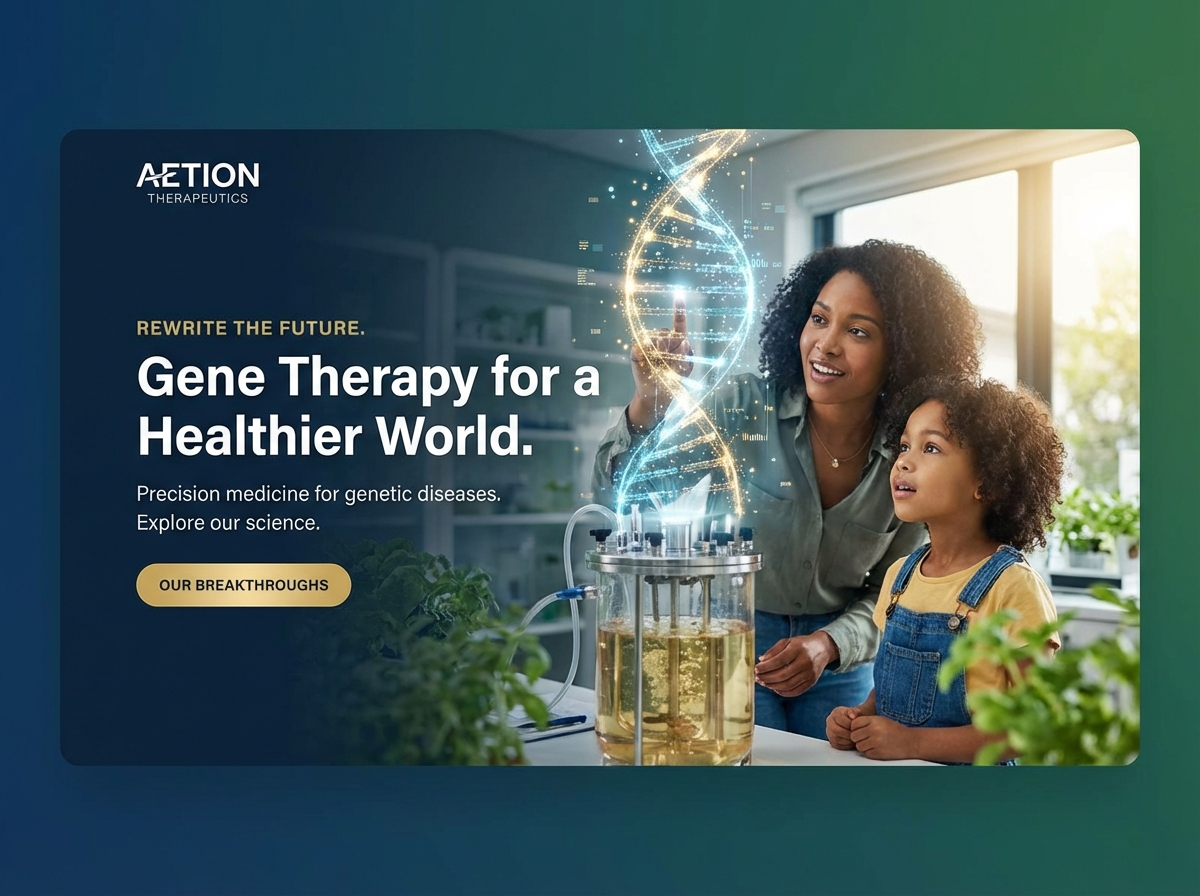 Build Your Breakthrough Gene Therapy Website website preview