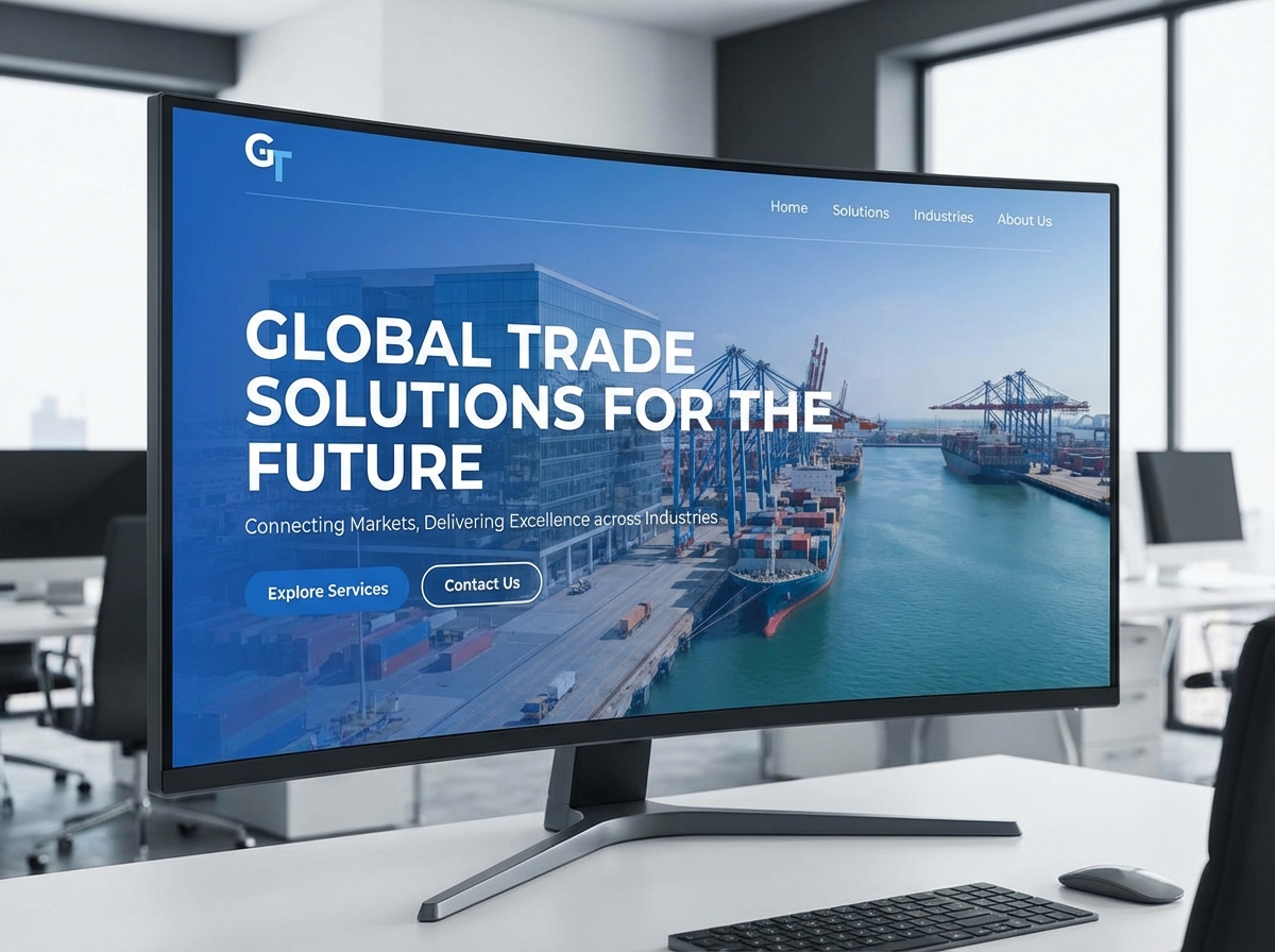 Build Your Global Presence with a Powerful General Trading Website website preview