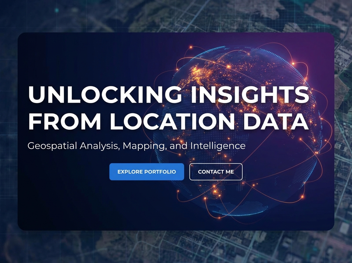 Build a Powerful Online Presence for Every Geospatial Analyst website preview