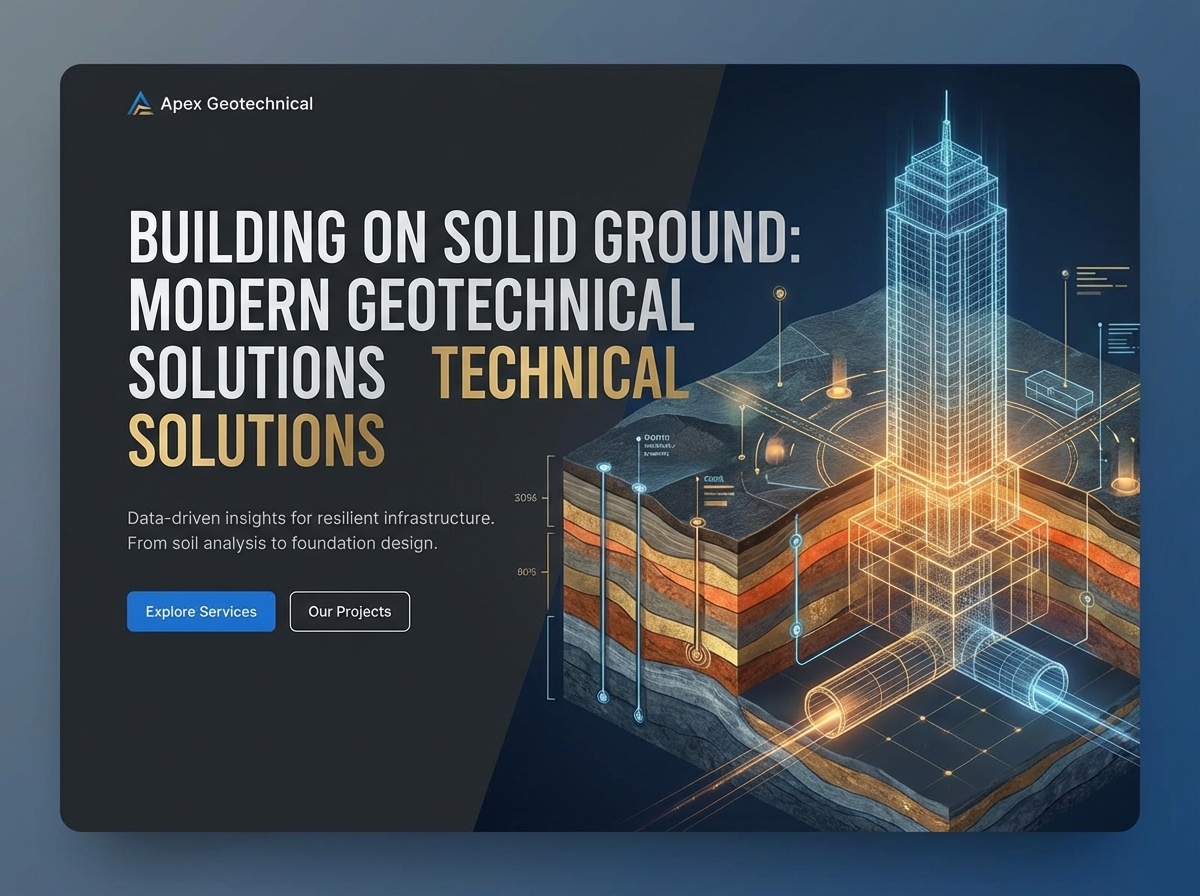 Build Your Professional Geotechnical Engineer Website website preview