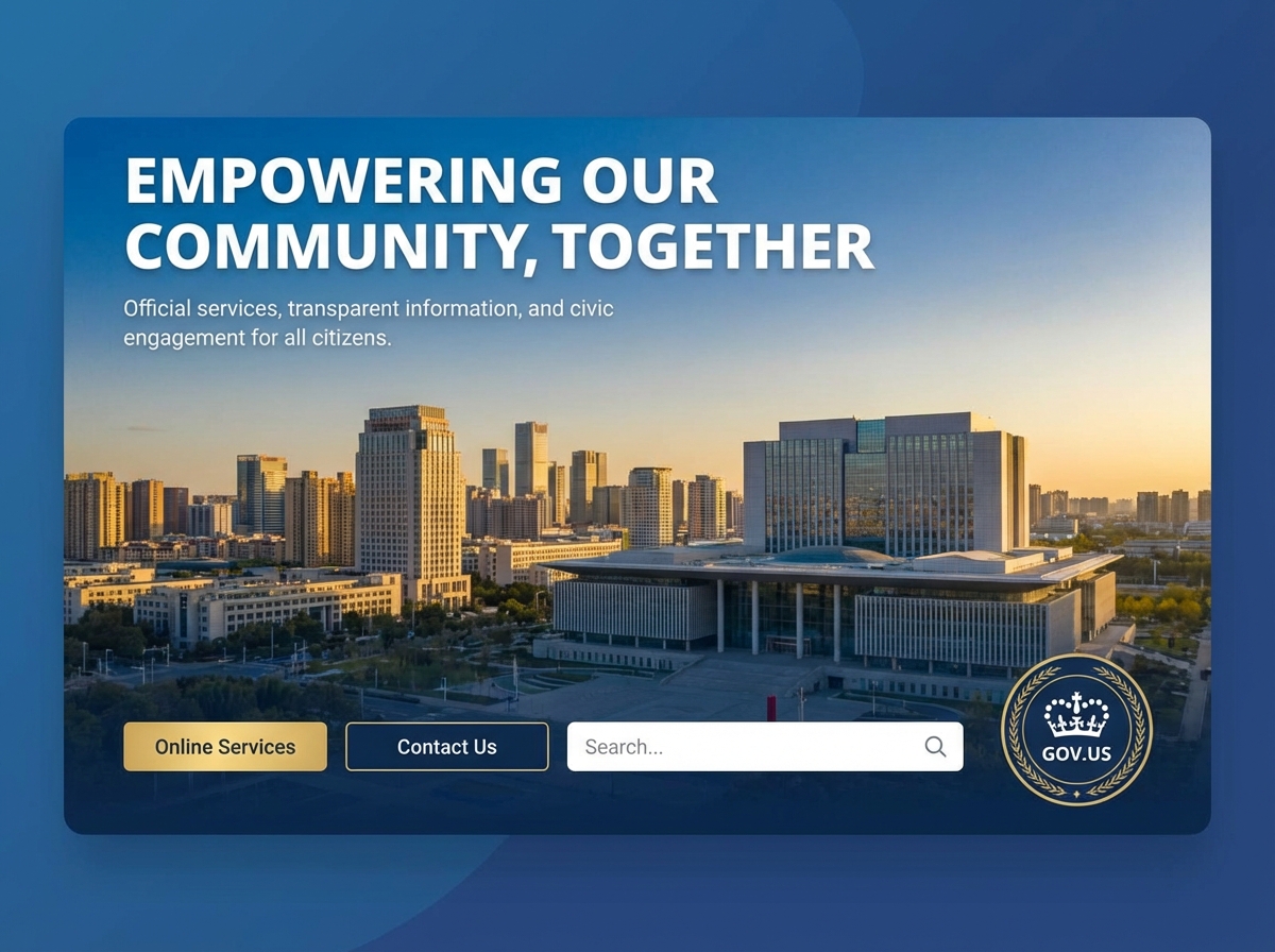 Build Secure, Accessible Government Websites with Grigora website preview