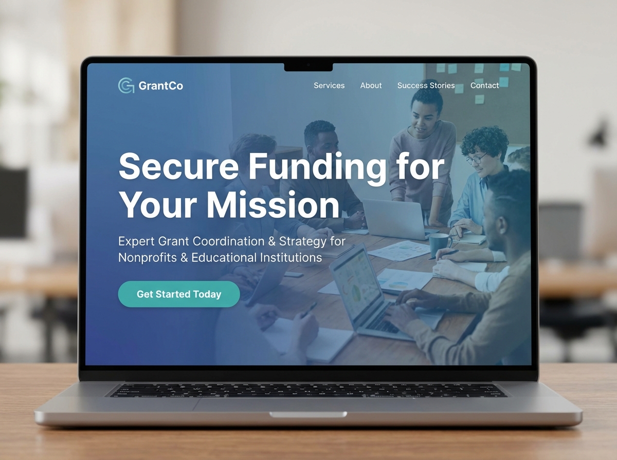 Build a Professional Hub for Every Grant Coordinator website preview