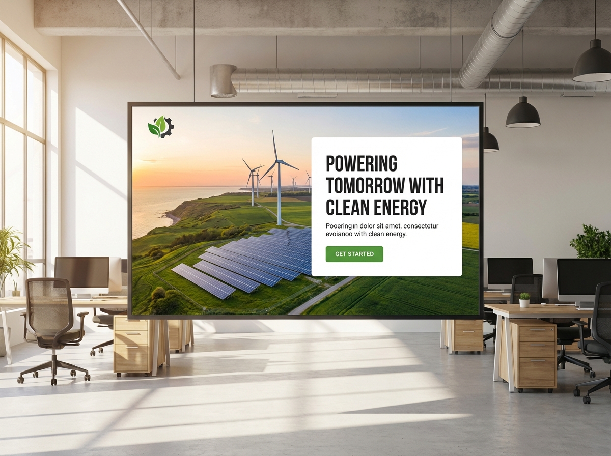 Build a Sustainable Future with a Powerful Green Energy Website website preview