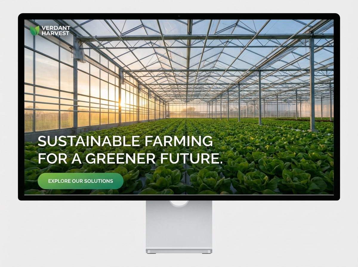 Build Your Vision: The Ultimate Greenhouse Farming Website Builder website preview