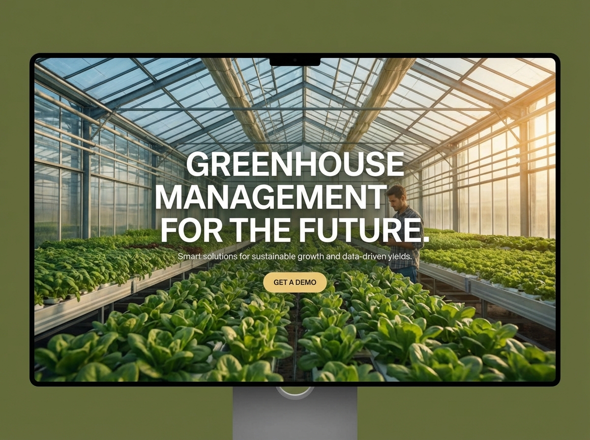 Build Your Professional Greenhouse Manager Website website preview
