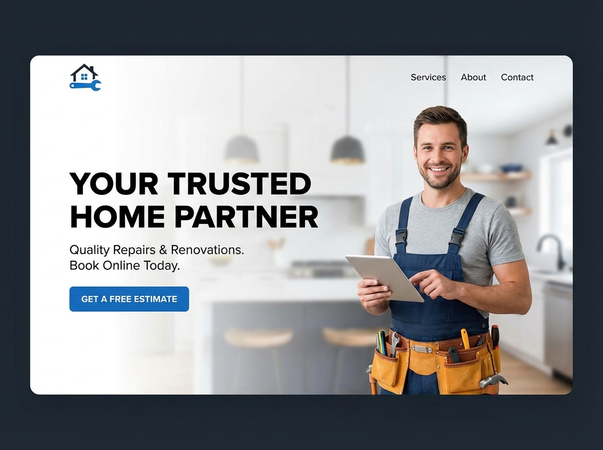 Build Your Online Presence with a Handyman Website Builder website preview