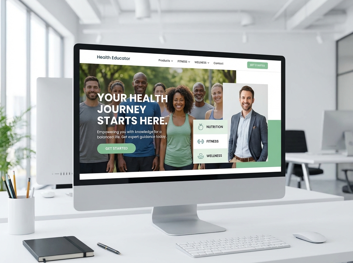 Build Your Professional Health Educator Website website preview